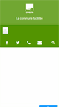 Mobile Screenshot of evere.be