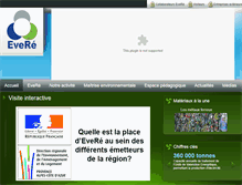 Tablet Screenshot of evere.fr